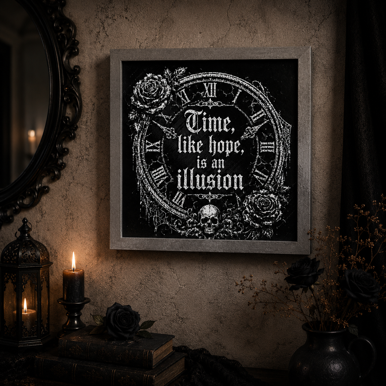 Vanishing Hours - Wall Plaque