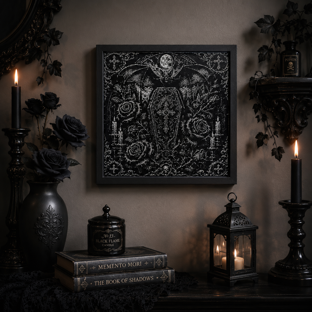Midnight Vigil - Wall Plaque