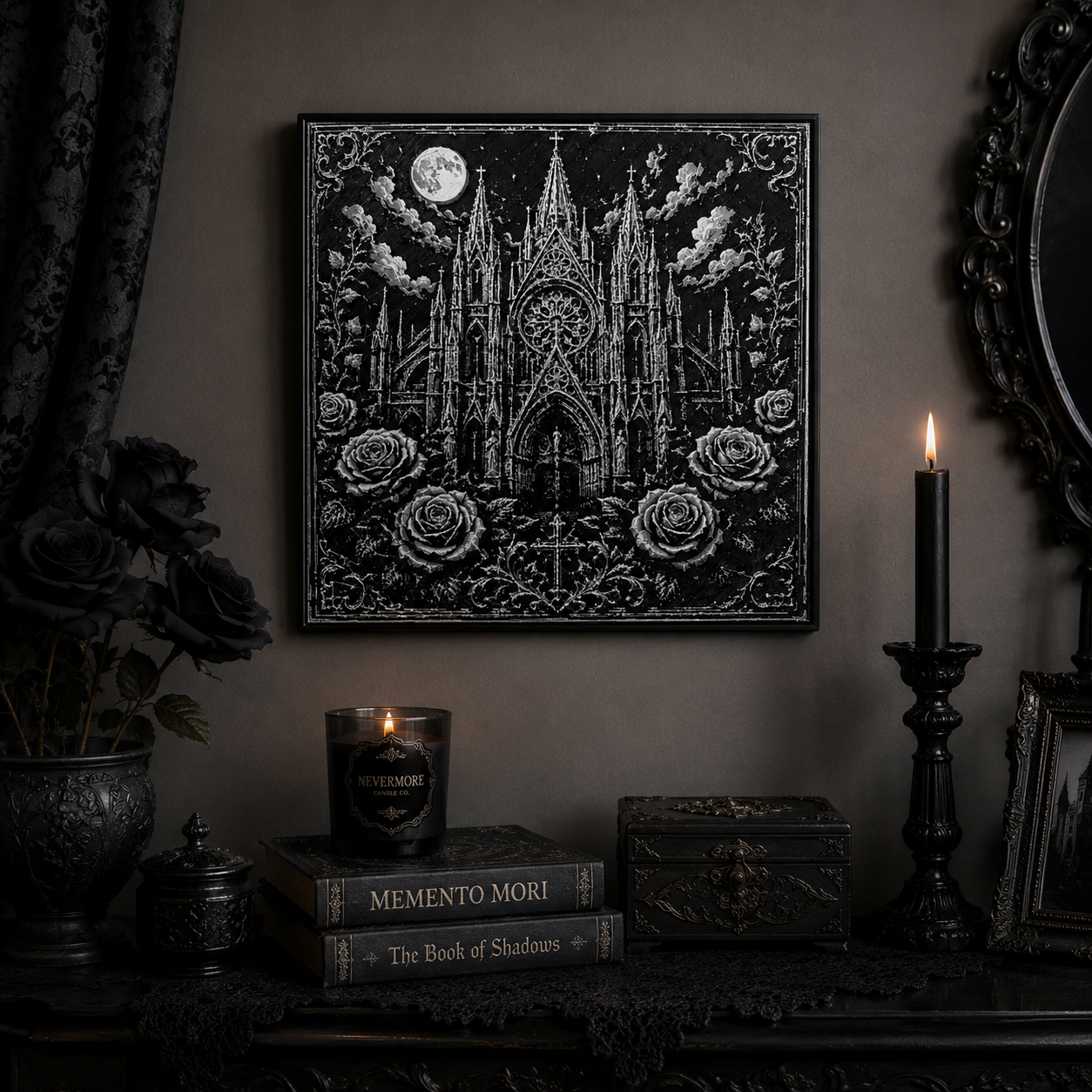 Cathedral Nocturne - Wall Plaque