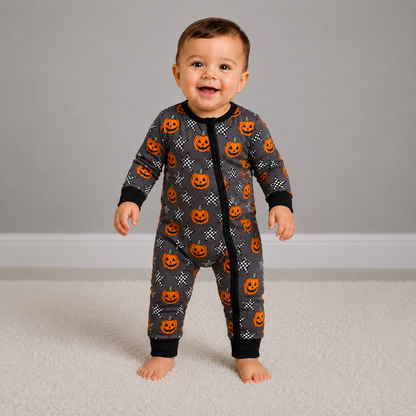 Pumpkin Chaos Romper