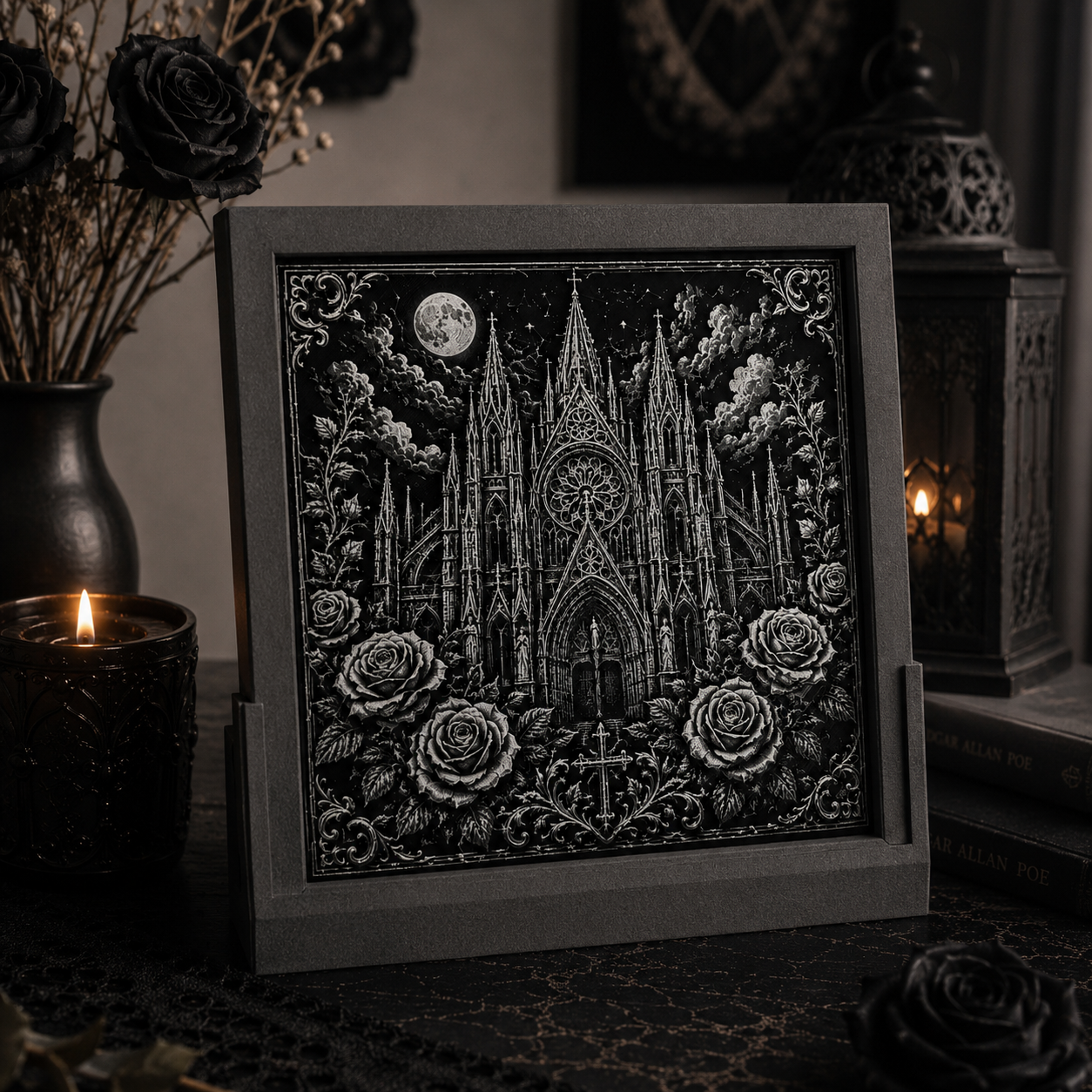 Cathedral Nocturne - Wall Plaque