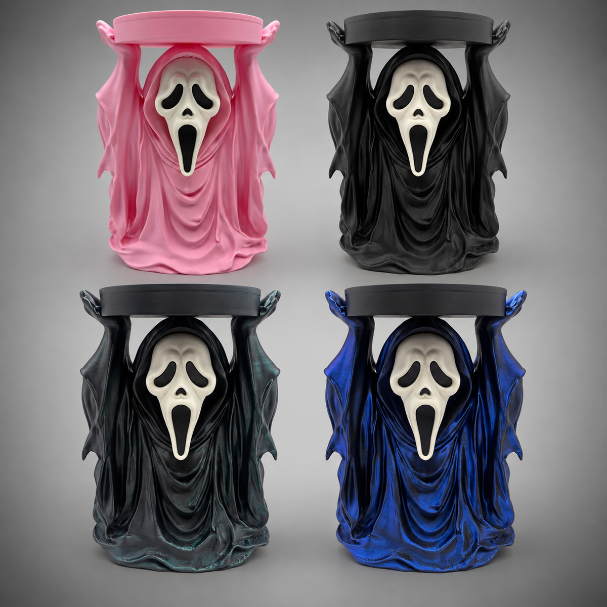 Ghostface Candle Holder
