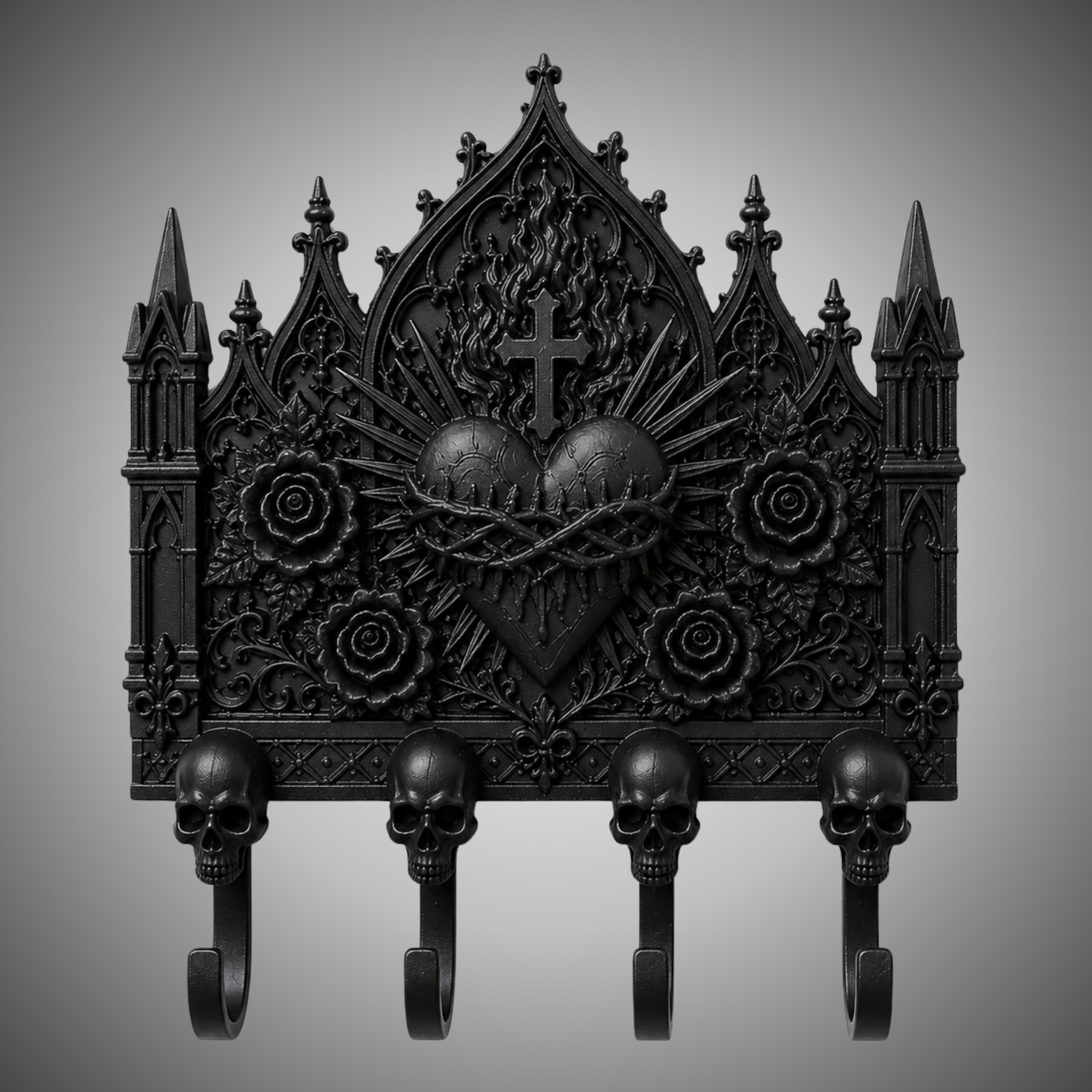 Sacred Heart Keychain Hanger