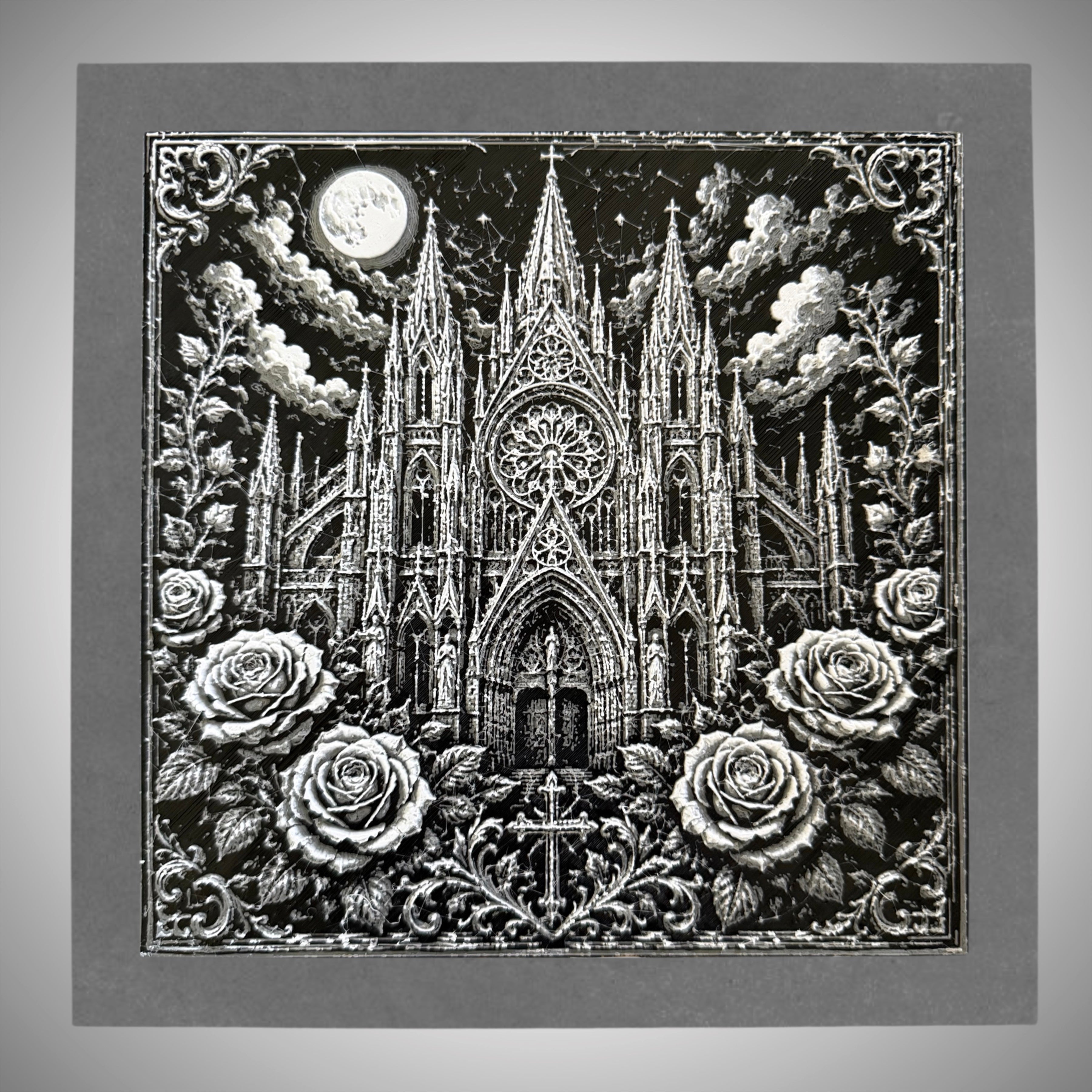 Cathedral Nocturne - Wall Plaque