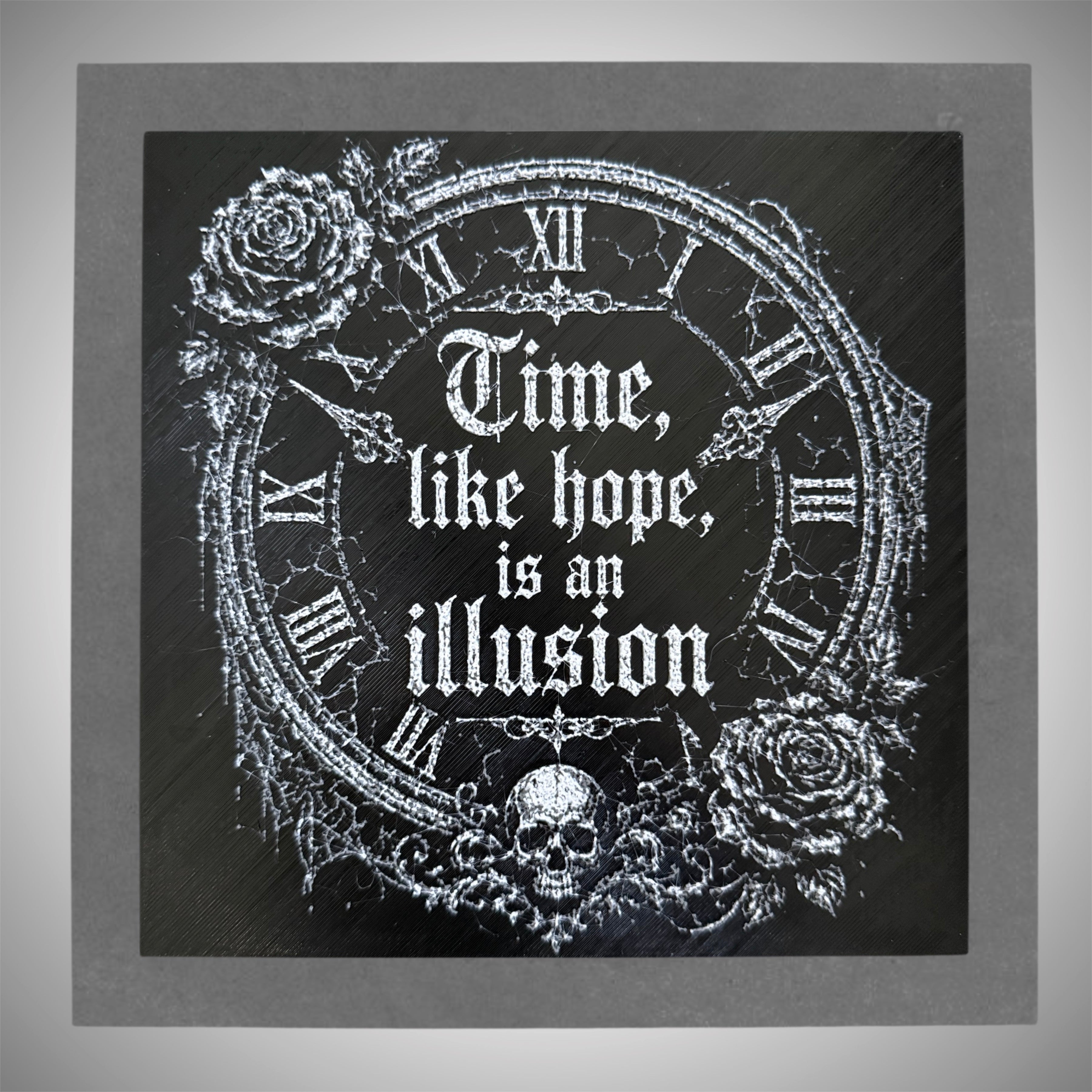 Vanishing Hours - Wall Plaque