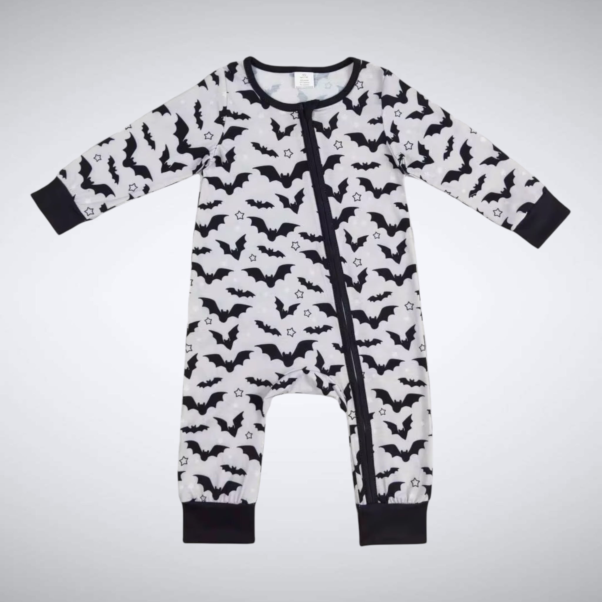 Midnight Mischief Zip Romper