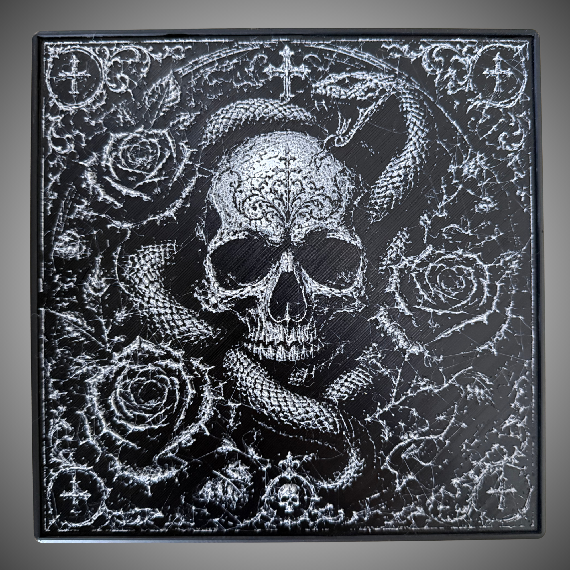 Serpent & Rose - Wall Plaque