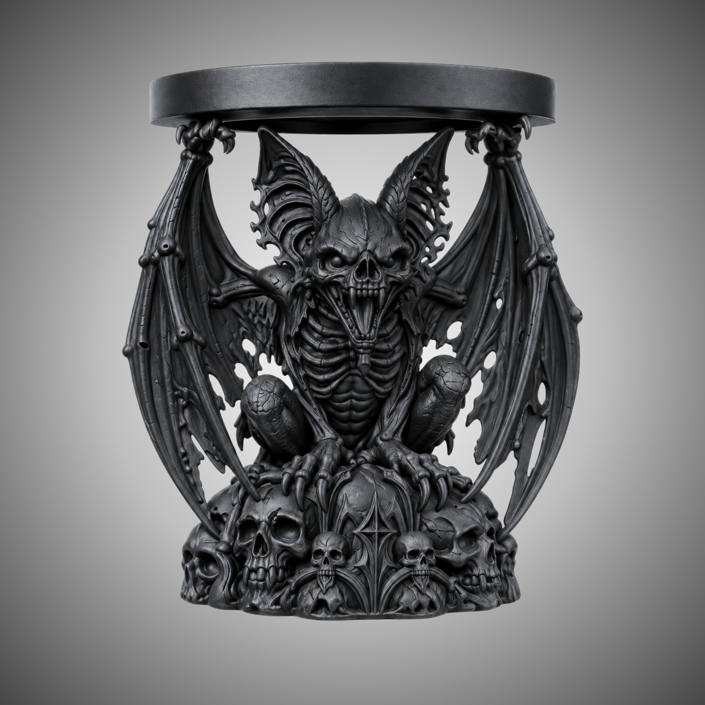 Necro Bat Candle Holder