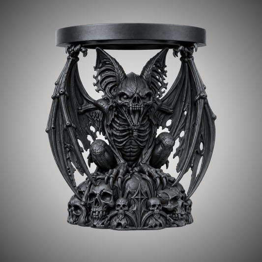 Necro Bat Candle Holder