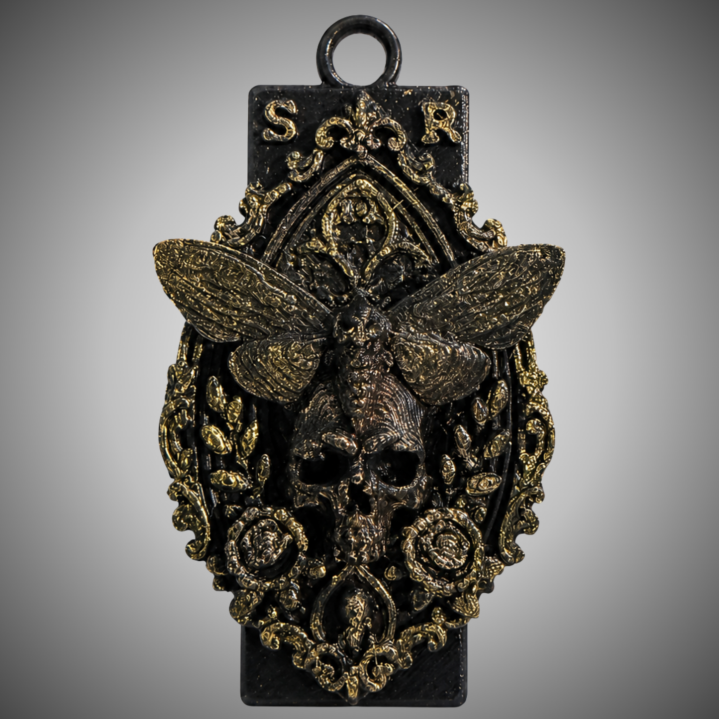 Death Moth- Nail Saver Keychain