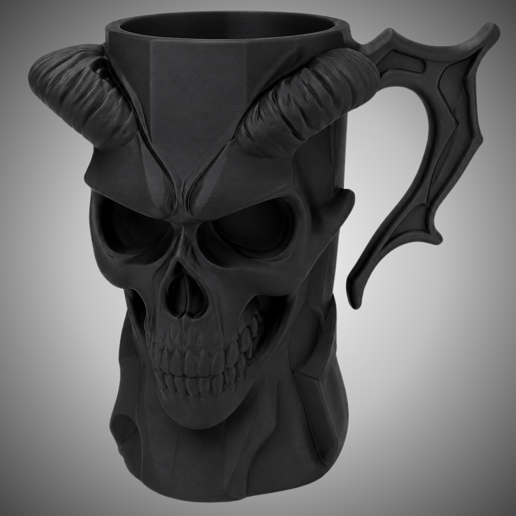 Longhorn Demon Can Holder Mug