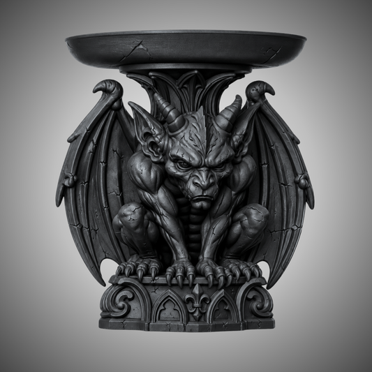 Gargoyle Candle Holder