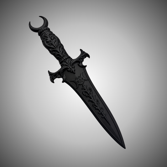 Triple Moon Gothic Athame