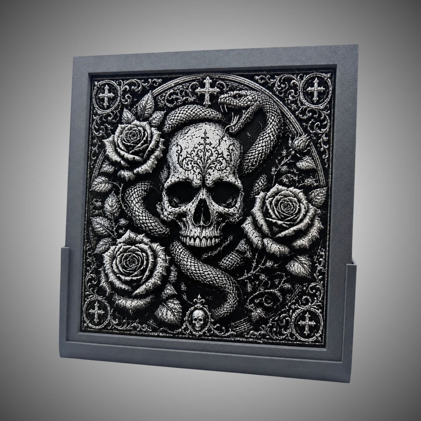 Serpent & Rose - Wall Art
