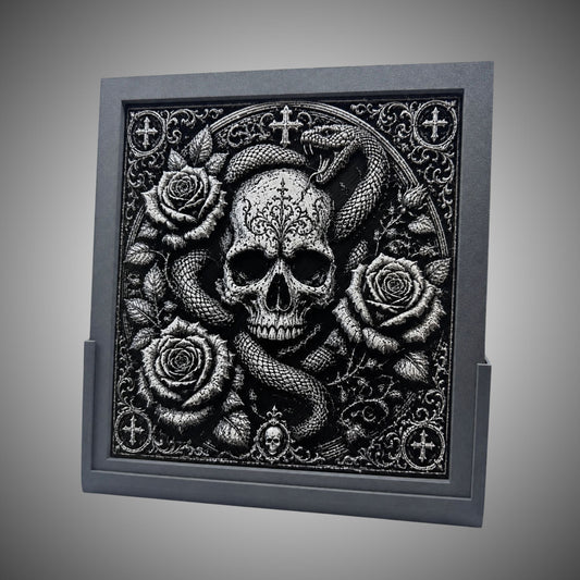 Serpent & Rose - Wall Art